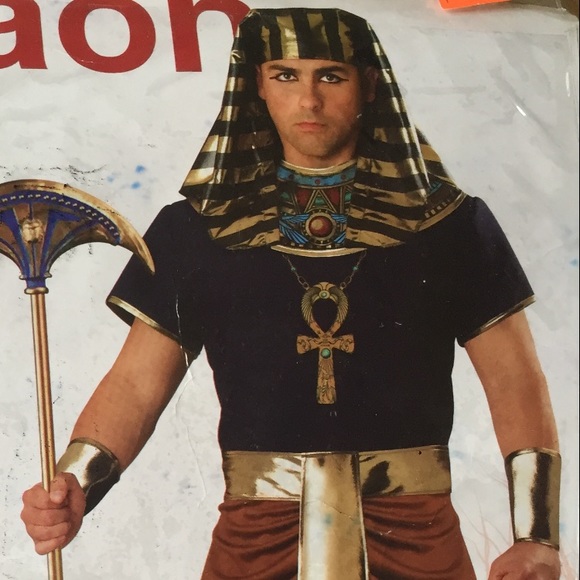 Men's Pharaoh Halloween Costume - Picture 2 of 7